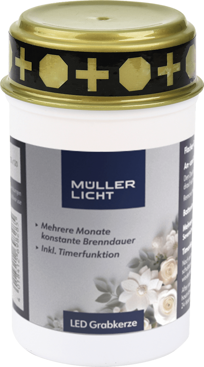 Müller Licht Grablicht LED weiß, 1 St