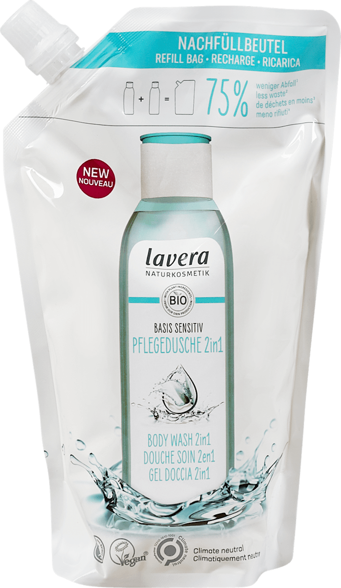 Lavera Pflege-Duschgel Mit Conditioner – PH-neutral, Mit Bio-Orange & Minze, Für Empfindliche Haut