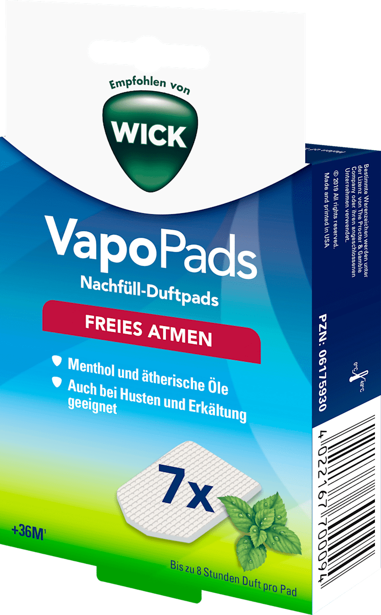WICK Vapo Pads Menthol, 7 St dauerhaft gnstig online kaufen | dm.de