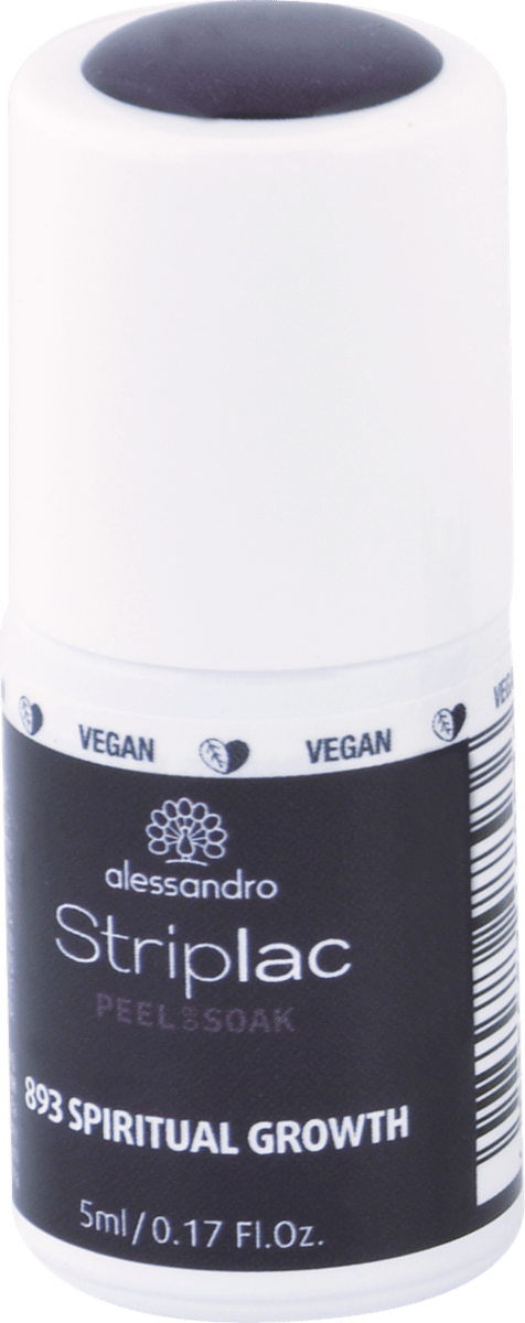 Alessandro Striplac Night Sky – LED-Nagellack, Dunkelviolett, 5 Ml, Peel Or Soak