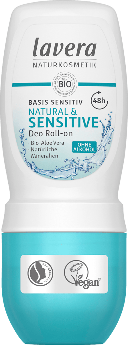 lavera NATURKOSMETIK Deo Roll-on Natural & Sensitive, 50 ml dauerhaft günstig online kaufen
