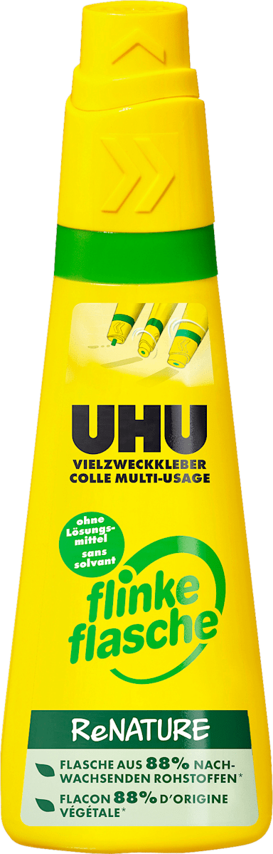 UHU Kleber ReNature flinke Flasche, 100 g dauerhaft günstig online kaufen