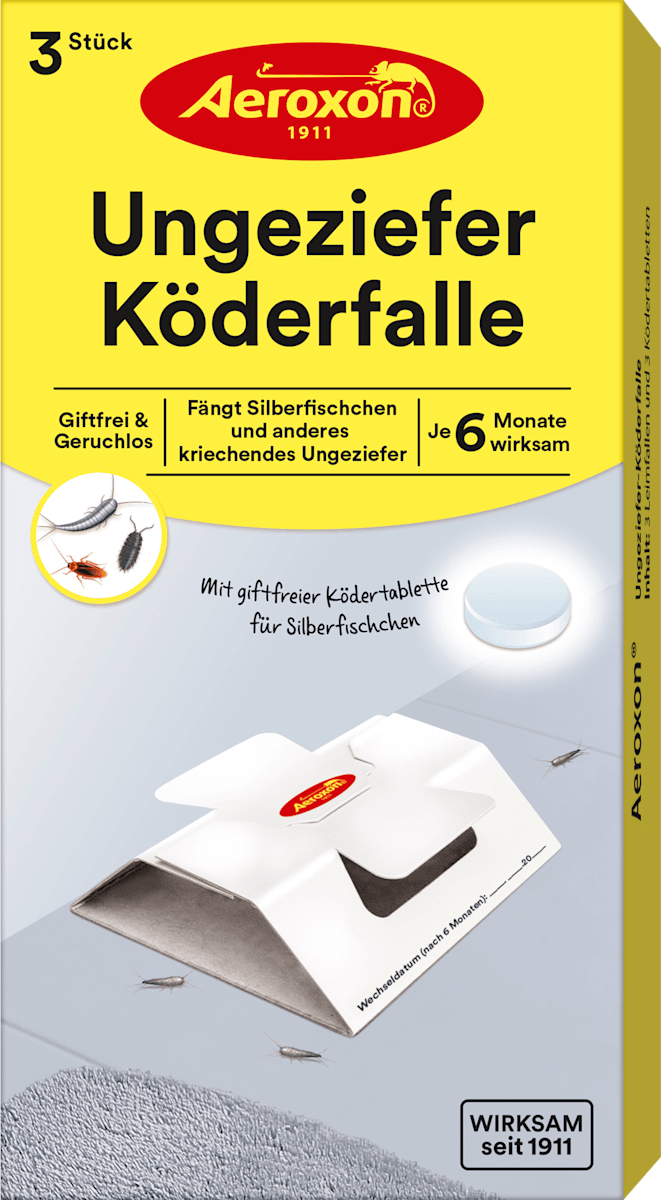 Ungeziefer Kderfalle, 3 St