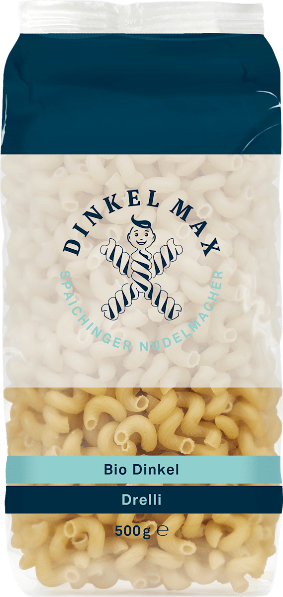 Dinkel Max Nudeln, Drelli aus Dinkel, 500 g dauerhaft günstig online ...