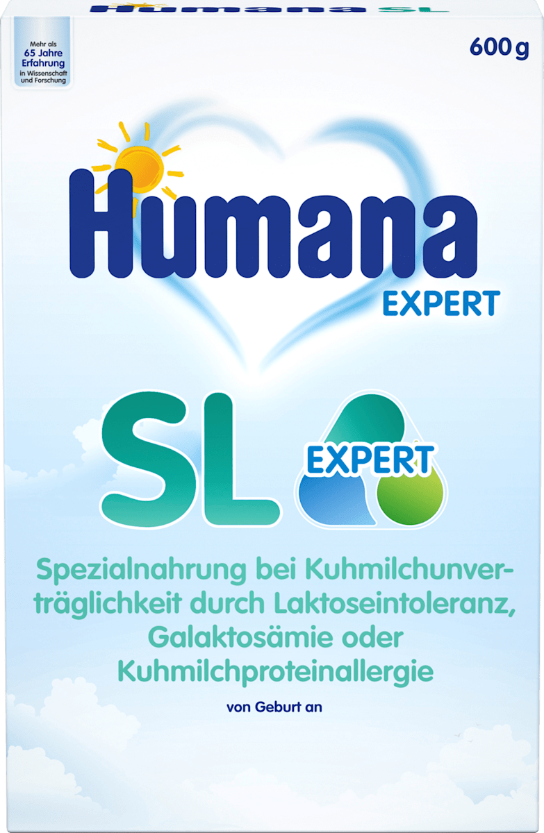 Humana Spezialnahrung SL Expert von Geburt an, 600 g dauerhaft günstig ...