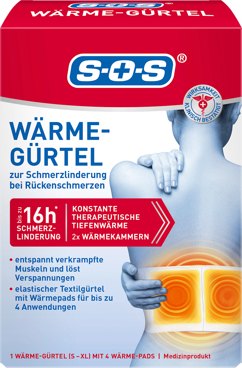 SOS Wärme Gürtel, 1 St dauerhaft günstig online kaufen