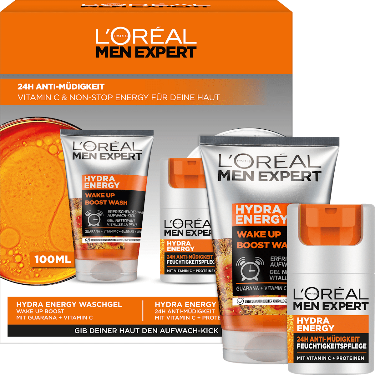 Geschenkset Hydra Energy Pflege + Reinigung 2tlg, 1 St