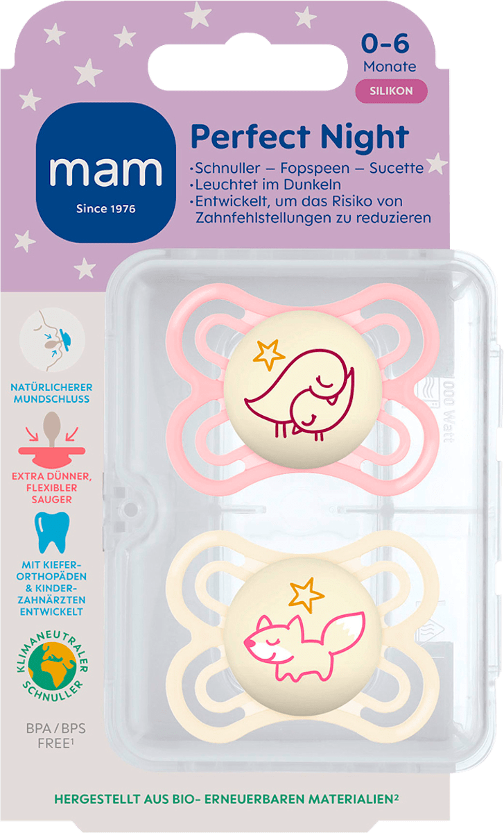 MAM Perfect Night Glow-in-the-Dark Pacifier