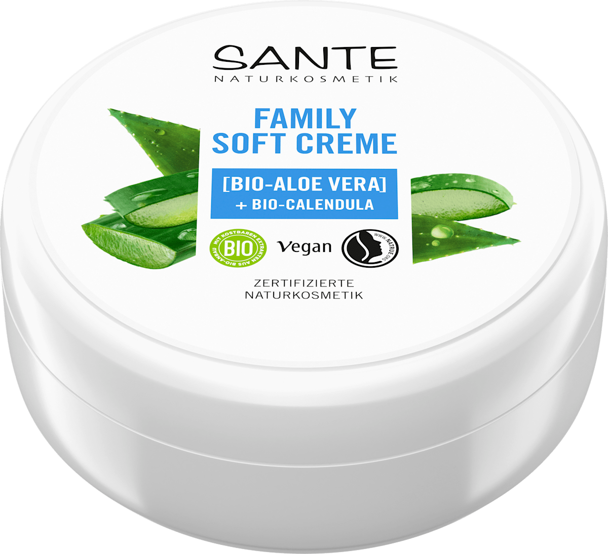 Pflegecreme Soft Family Bio-Calendula & Bio-Aloe Vera, 150 ml