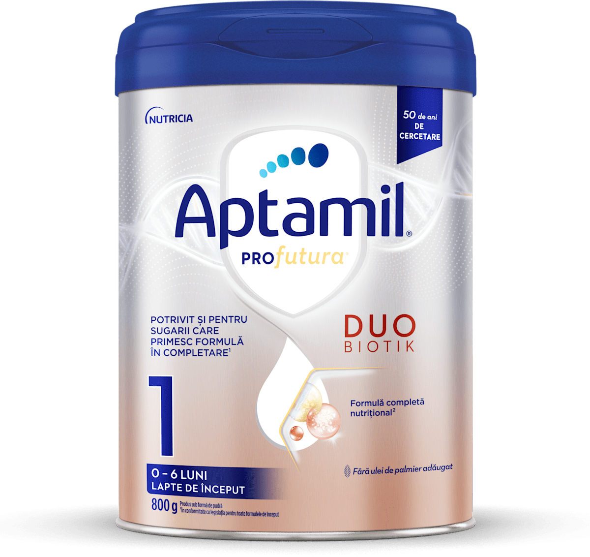 Aptamil Lapte praf de început PROfutura 1, 0-6 luni, 800 g