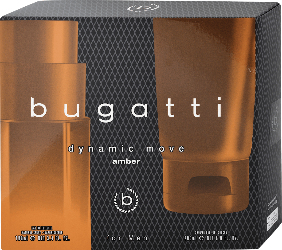 bugatti Darilni set dynamic move amber, 1 kos | dm.si