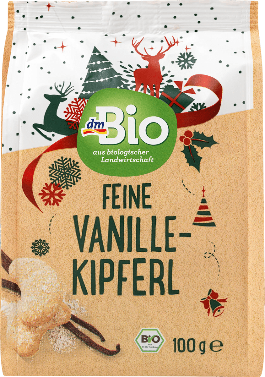 dmBio feine Vanillekipferl, 100 g | dm.at