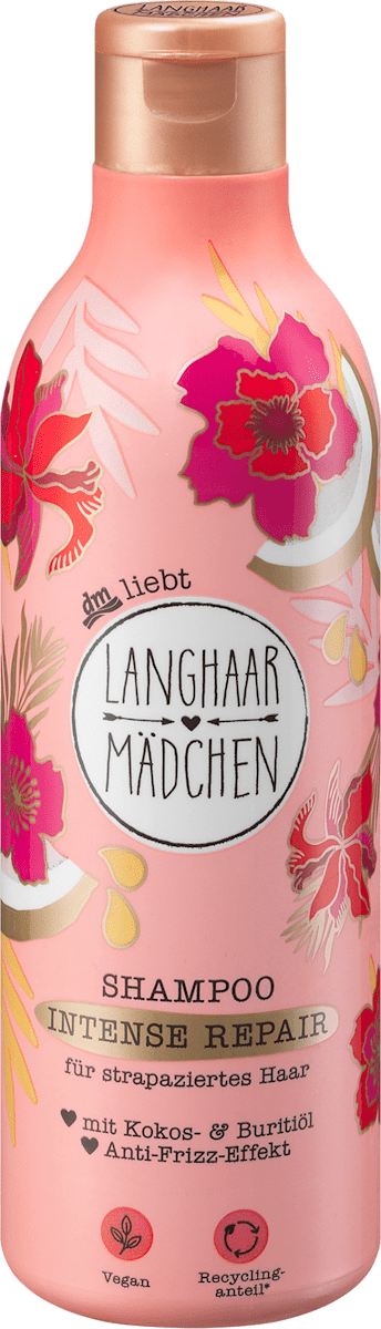 LANGHAARMÄDCHEN Șampon Intense Repair, 300 ml | dm.ro