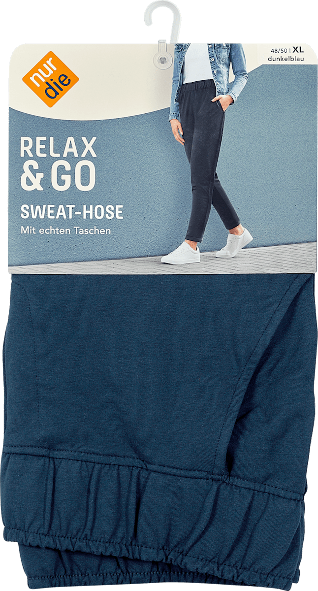 Sweathose Relax & Go dunkelblau, Gr. 48/50, 1 St
