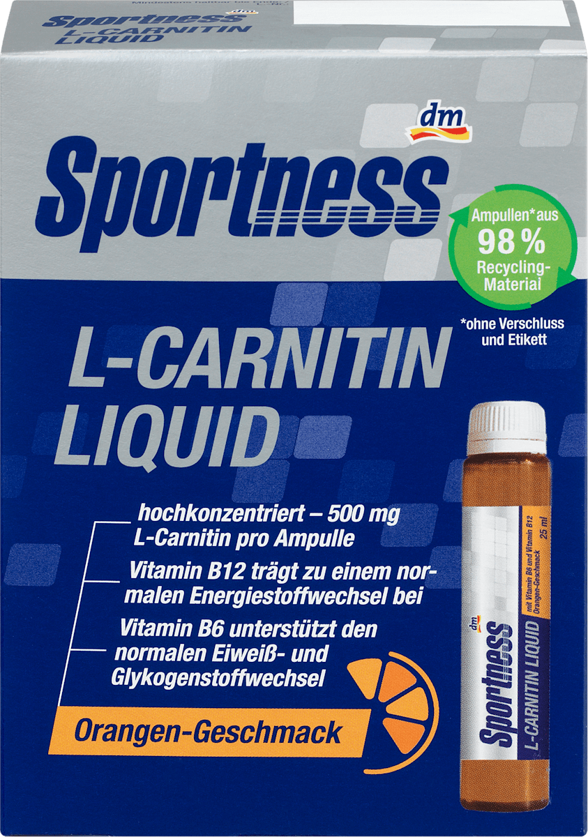 l carnitine dm Sportness ampule L-Carnitin 7x25ml, 175 ml