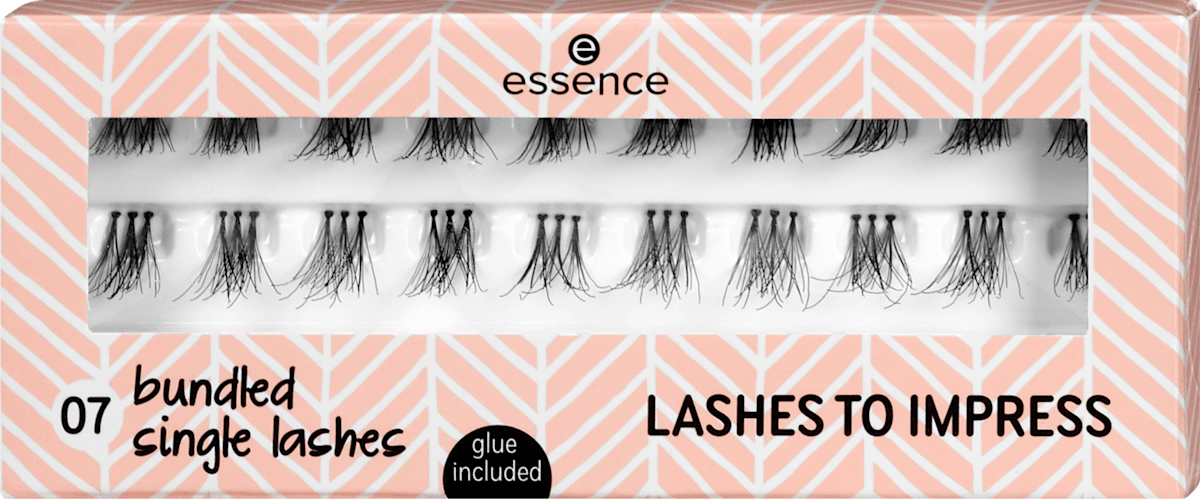 essence Künstliche Wimpern Lashes To Impress Bundled Single Lashes, 20 ...