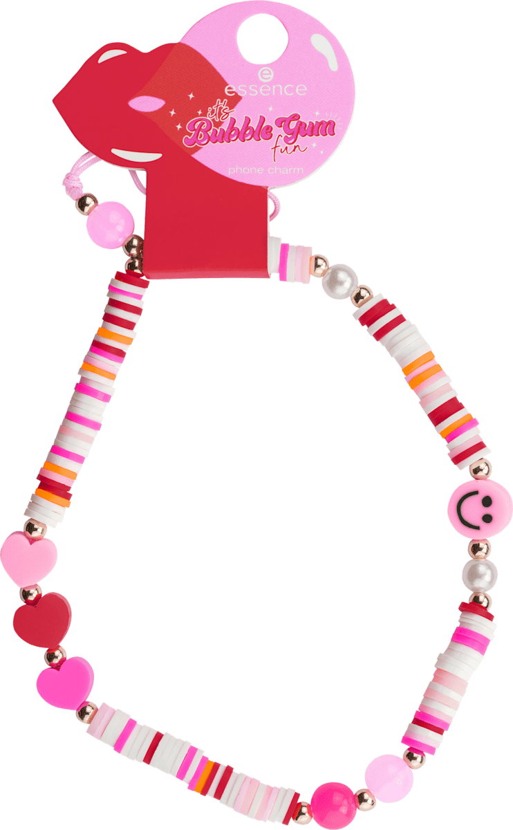 GEEHUA 4 Süße Handyanhänger - Erdbeere, Schmetterling & Stern Charms