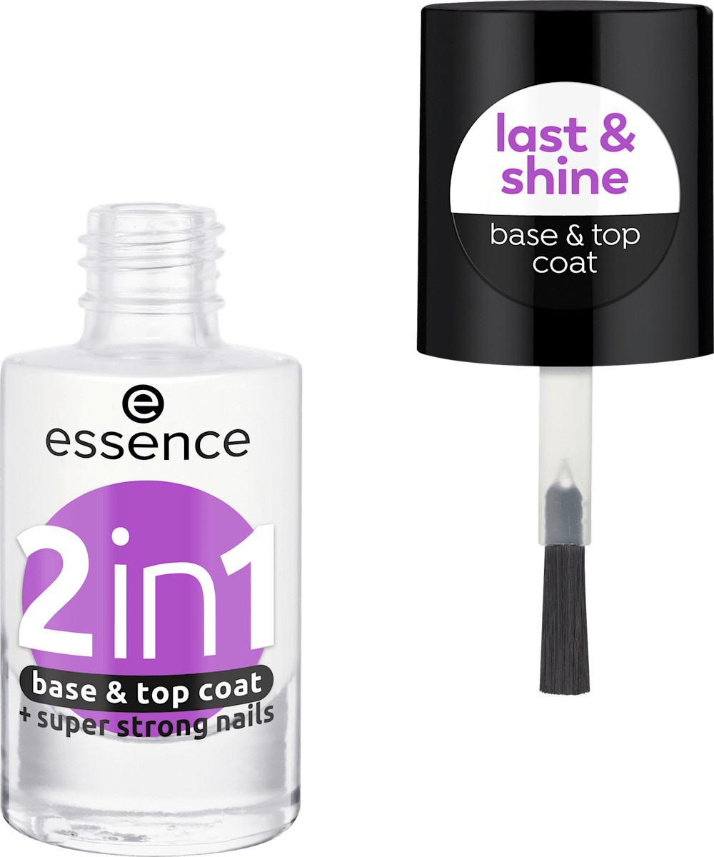 essence Base & Top Coat 2in1, 8 ml dauerhaft günstig online kaufen | dm.de