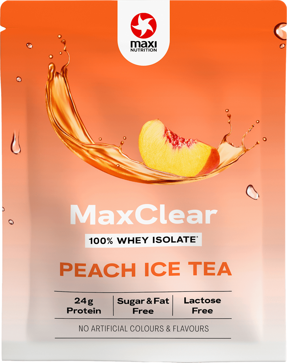 maxi NUTRITION Whey Protein Peach Ice Tea, 30 g | dm.at