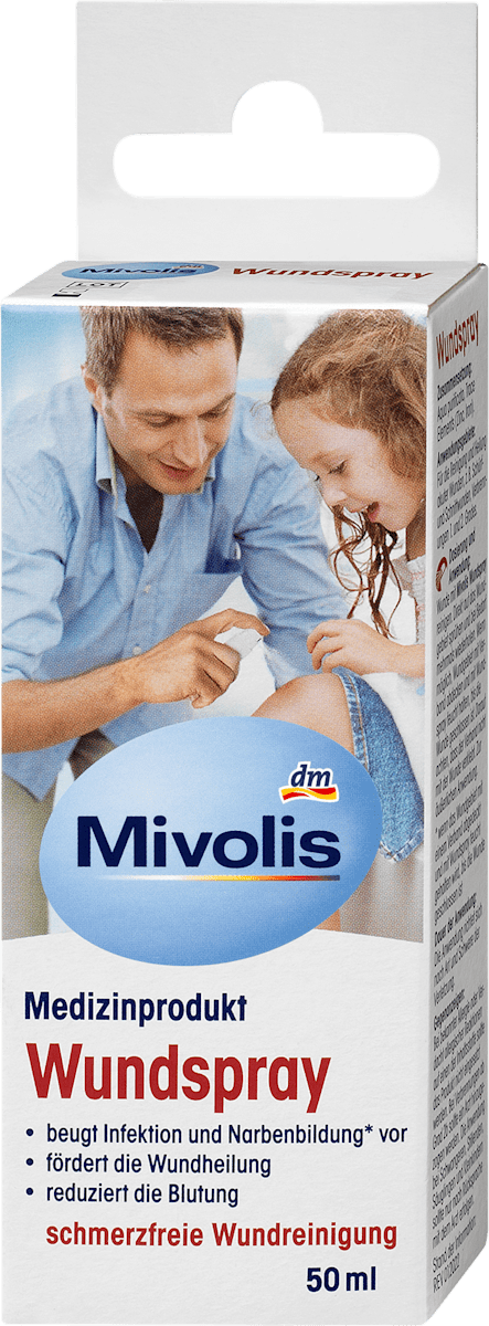 Mivolis Sprej za rane, 50 ml | dm.si