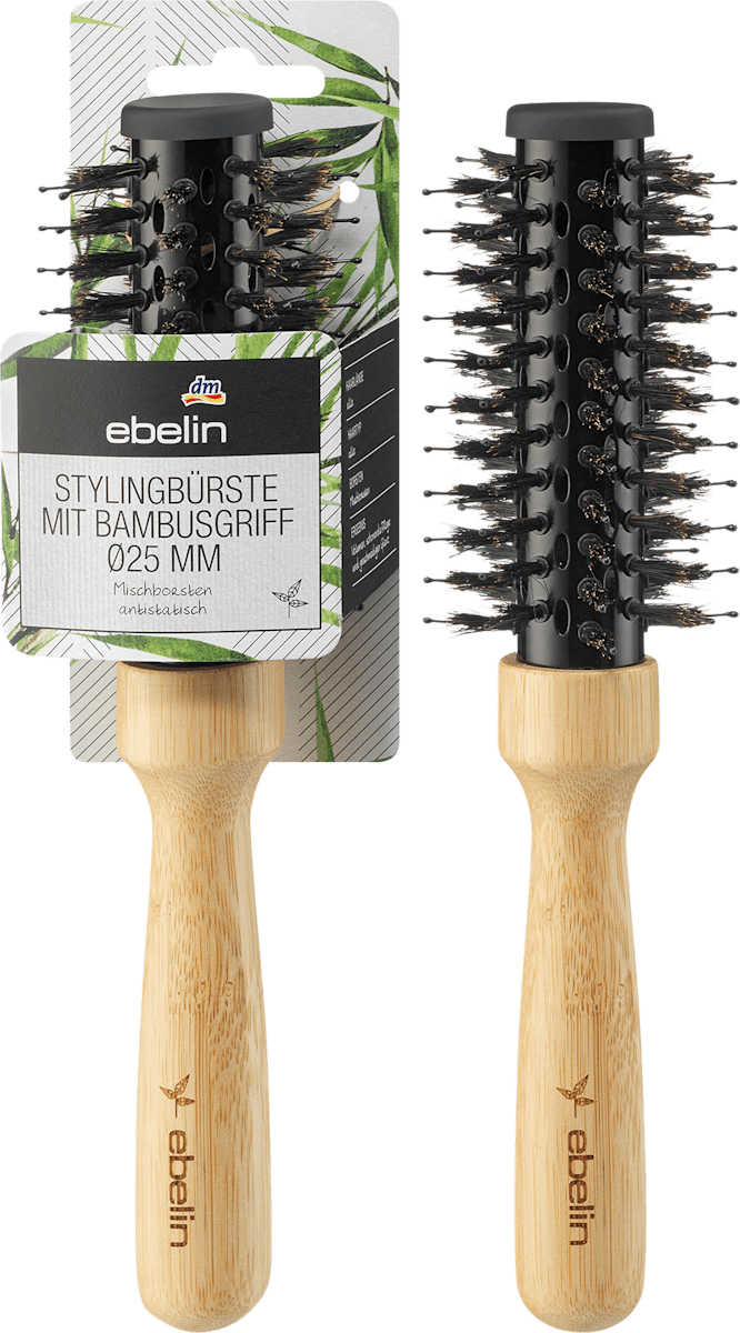 Stylingbrste mit Bambusgriff, 1 St