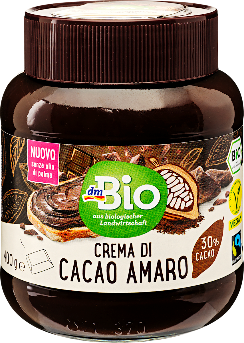 dmBio Bio étcsokoládékrém, 400 g | dm.hu