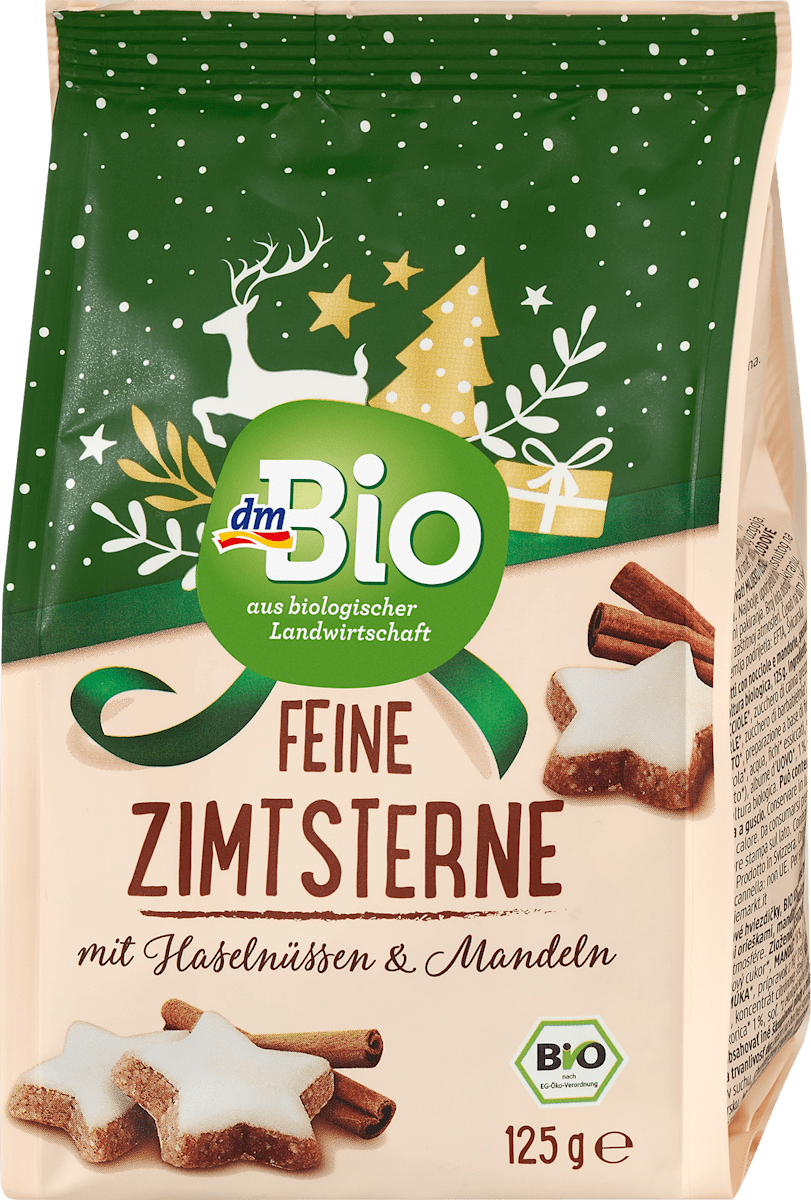 dmBio Zimtsterne, 125 g dauerhaft günstig online kaufen | dm.de