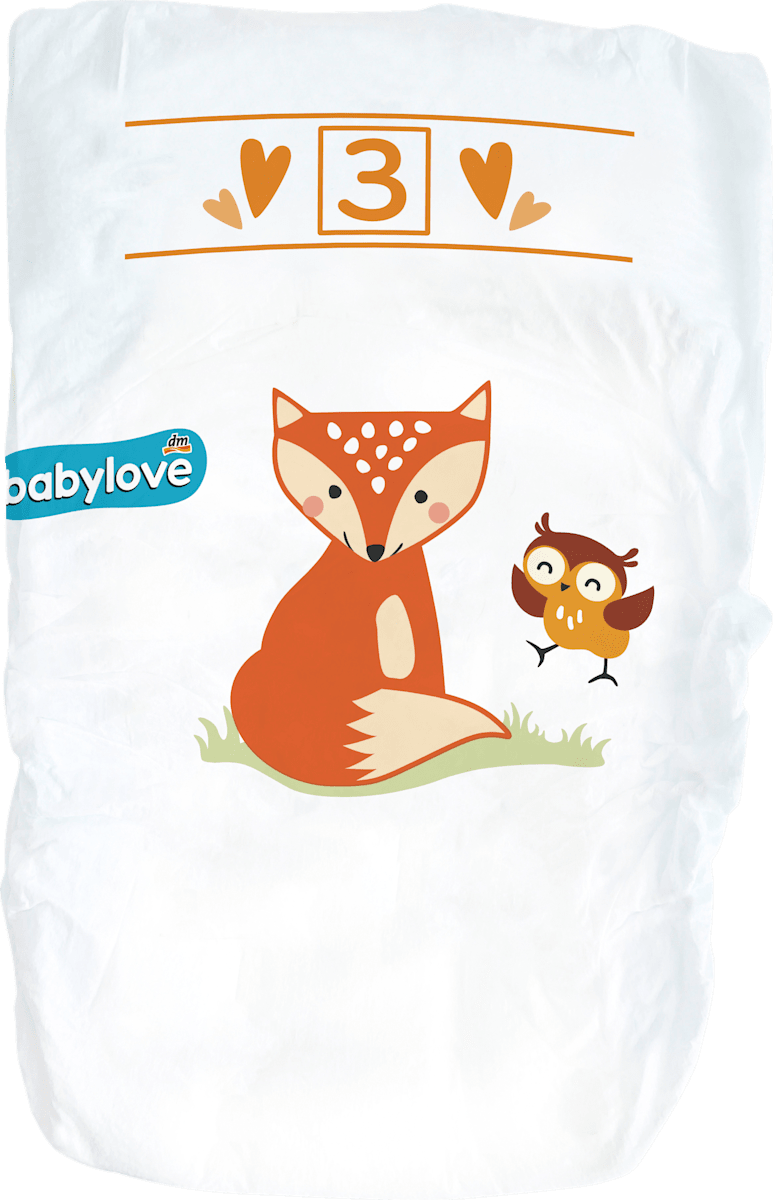 Подгузники babylove Premium, размер 3, 4–9 кг, без отдушек, 92 шт — фото 7