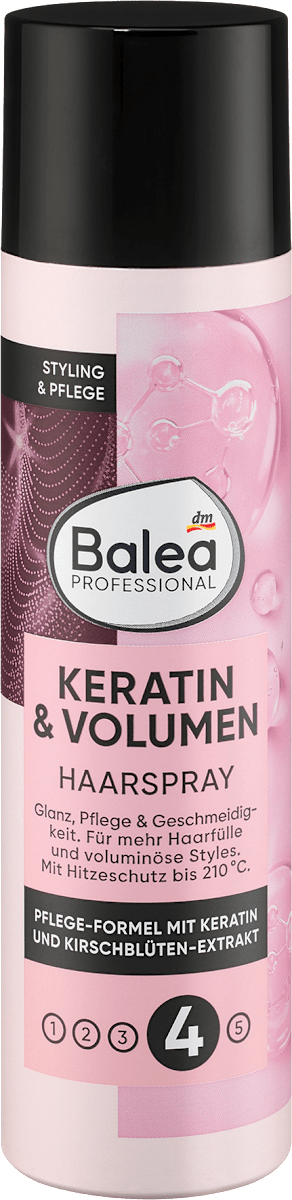 Balea PROFESSIONAL Fixativ de păr keratin volum, 250 ml | dm.ro