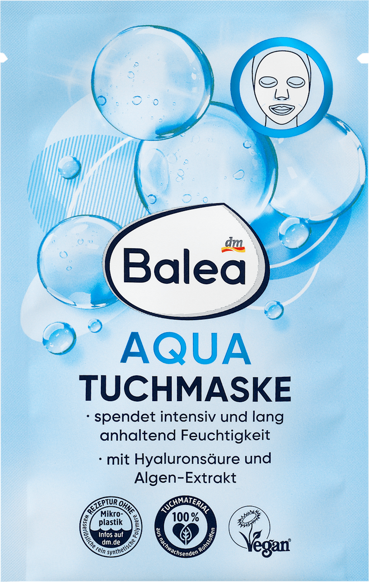 Tuchmaske Aqua, 1 St