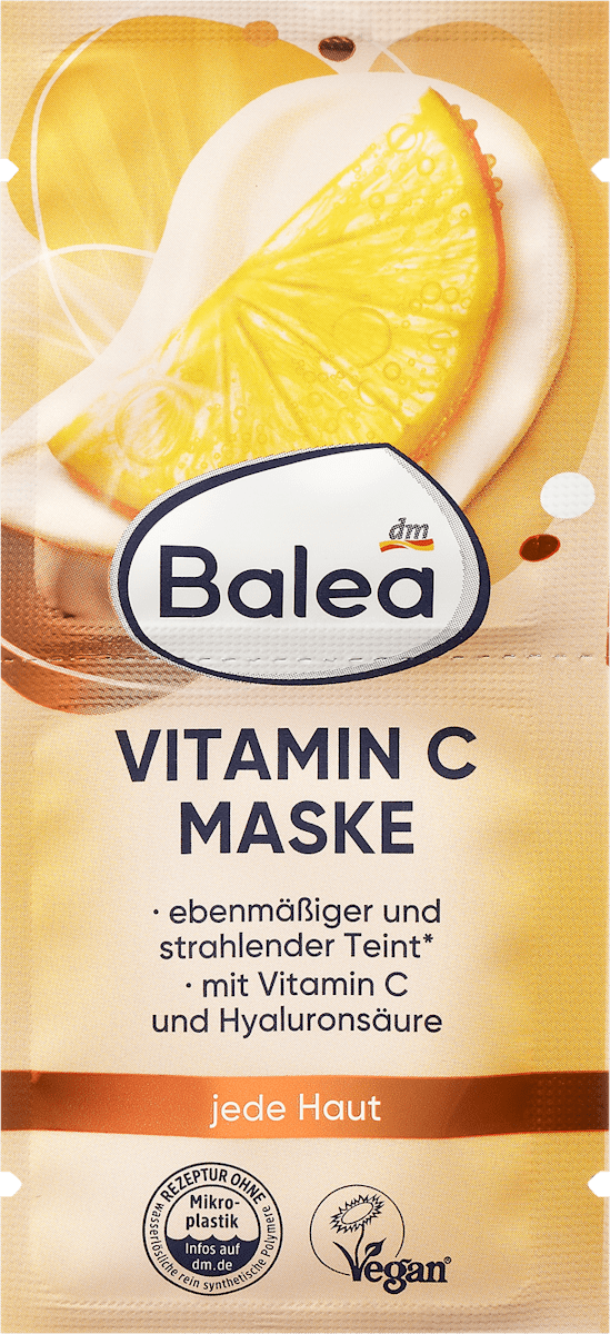Gesichtsmaske Vitamin C, 16 ml