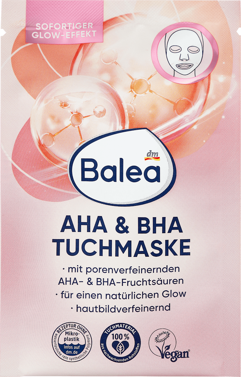 Tuchmaske AHA & BHA, 1 St