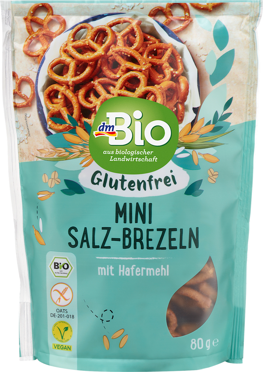 dmBio Mini-Salz-Brezeln, glutenfrei, 80 g dauerhaft günstig online ...