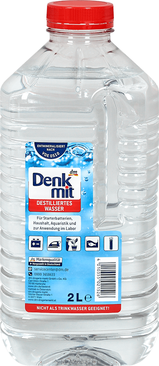 Denkmit Destilliertes Wasser, 2 l