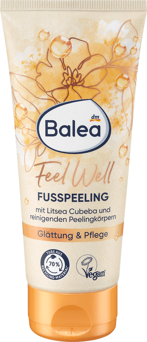 Balea Feel Well piling za stopala, 100 ml | dm Bosna i Hercegovina