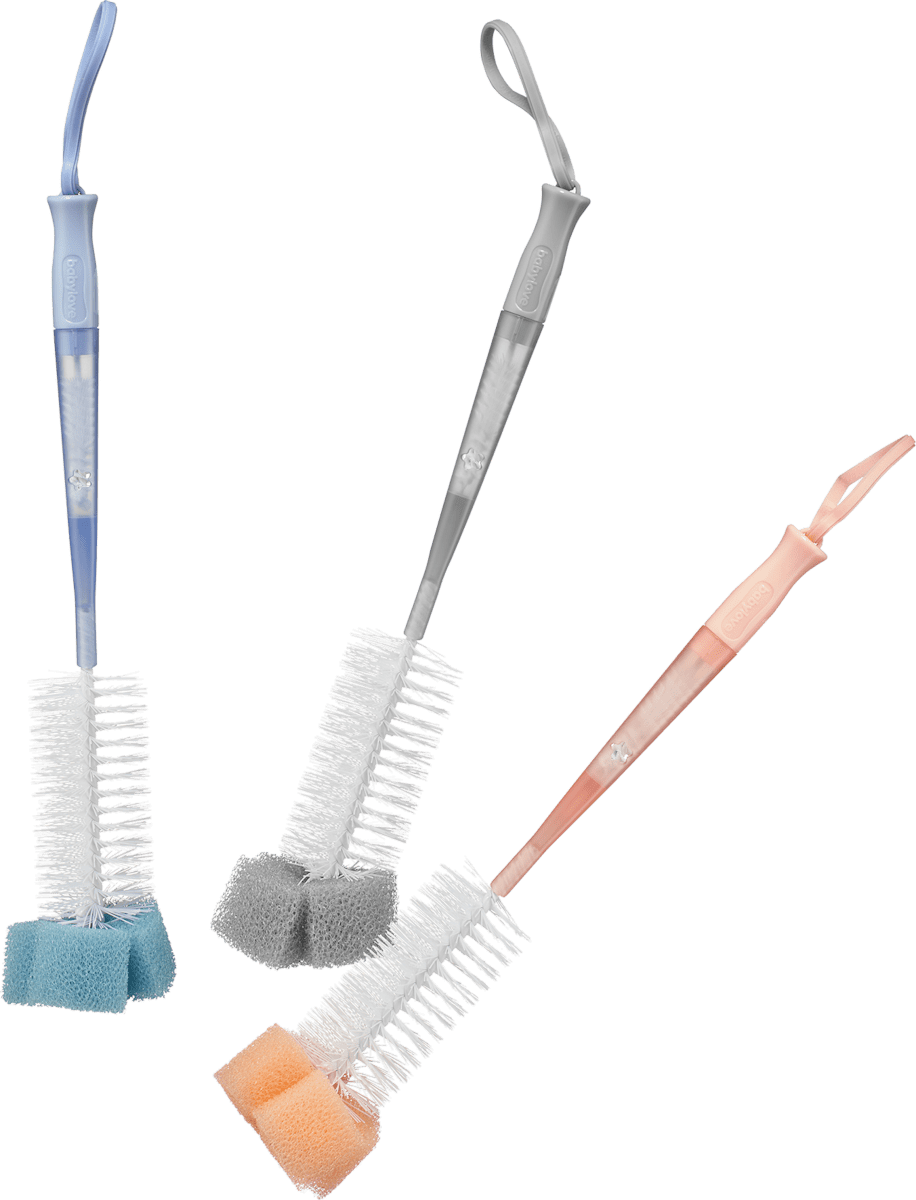 Twistshake Babyflaschen Bürste 2-in-1 Mit Sauger Reiniger - Kratzfeste Spülbürste Für Flaschen & Schnabeltassen