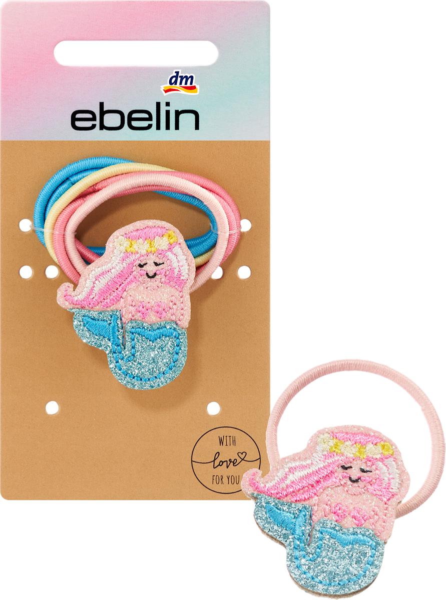 Haargummi-Set Mit Glitzerndem Metallic-Stirnband – Meerjungfrau-Design Für Damen & Mädchen