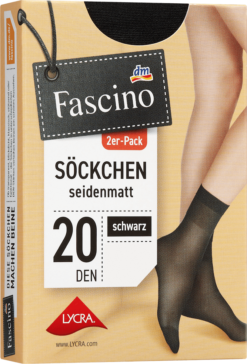 Fascino Socken Ohne Gummifäden Schwarz Gr. 39-42, 1 St Dauerhaft