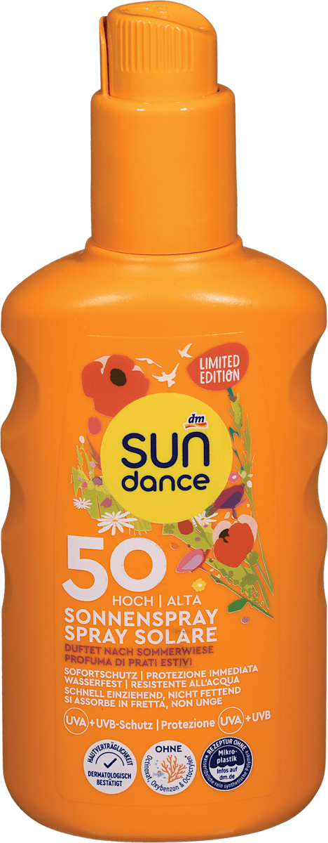 SUNDANCE Spray de protecție solară SPF50, 200 ml | dm.ro