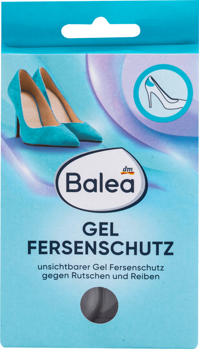 Balea Druckstellenschutz Ferse Rückseite Gelpads (1 Paar), 2 St dauerhaft günstig online kaufen