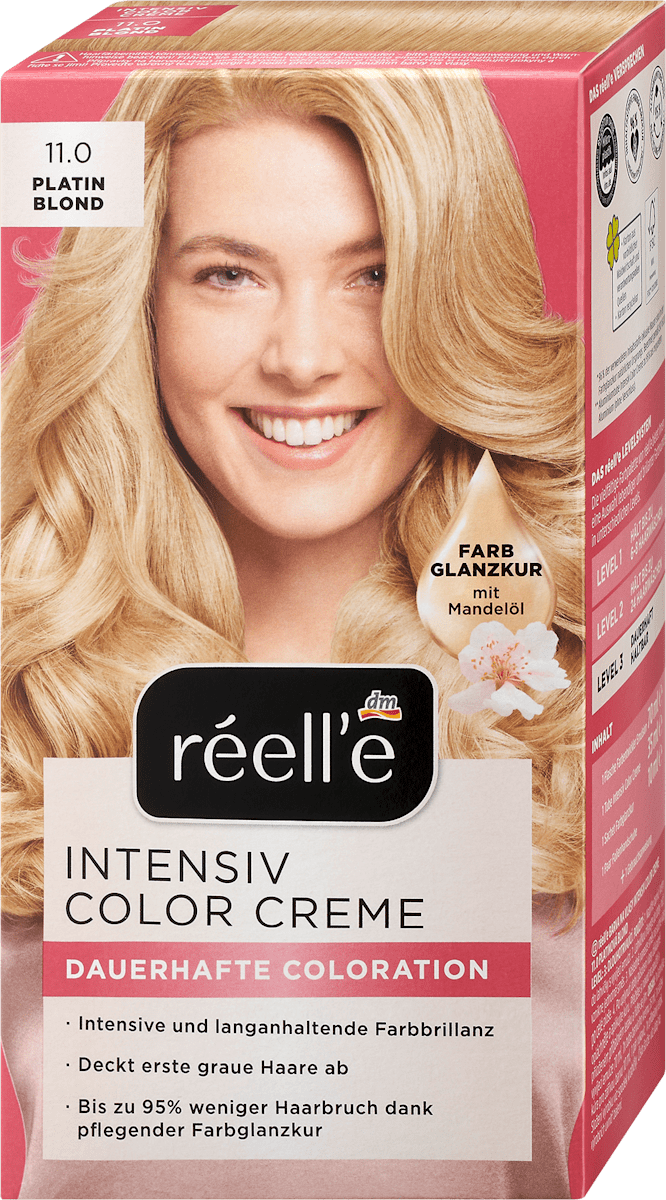 réell‘e Intensiv Color Creme 11.0 Platinblond, 1 St | dm.at