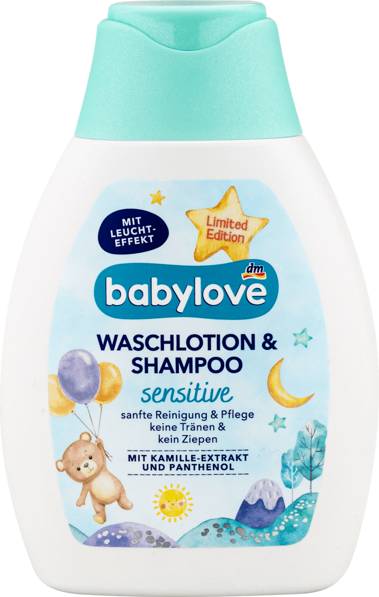 2in1 Waschlotion Babylove Shampoo Детский шампунь и лосьон для