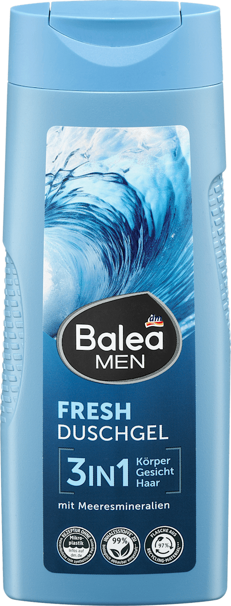 Balea MEN Duschgel Fresh 3in1, 300 ml dauerhaft günstig online
