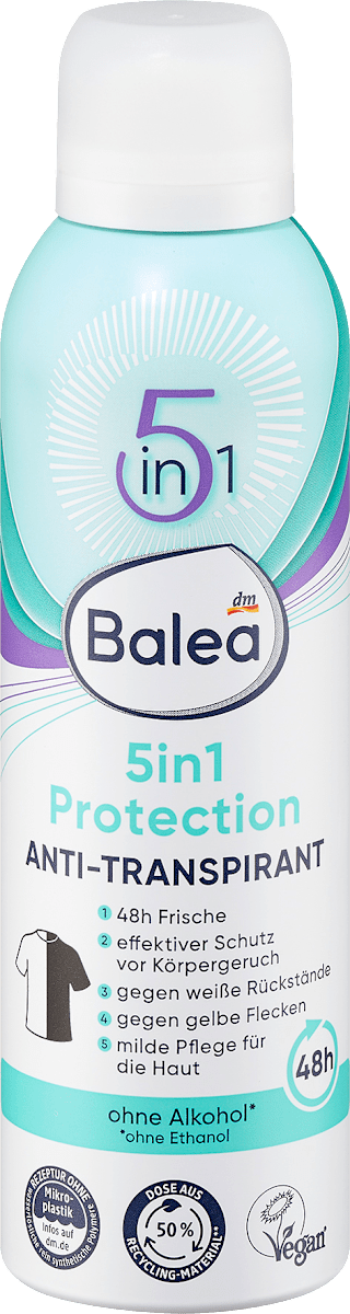 Antitranspirant Deospray Protection 5in1, 200 ml