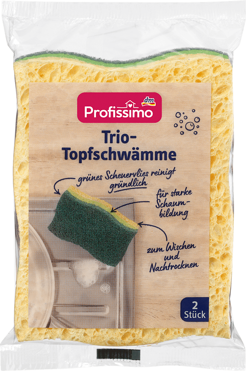 Spugna per pulizia ecologica, 100% cellulosa naturale, confezione da 8, antigraffio, durevole, riutilizzabile e biodegradabile, compressa, colori assortiti