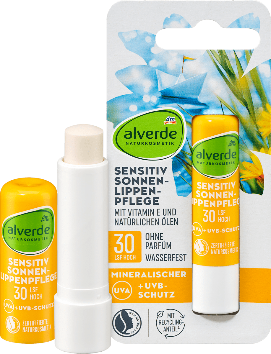 Alverde NATURKOSMETIK Lippenpflege 'It's Cold Outside' – 4,8 G, Mit Bio-Extrakten