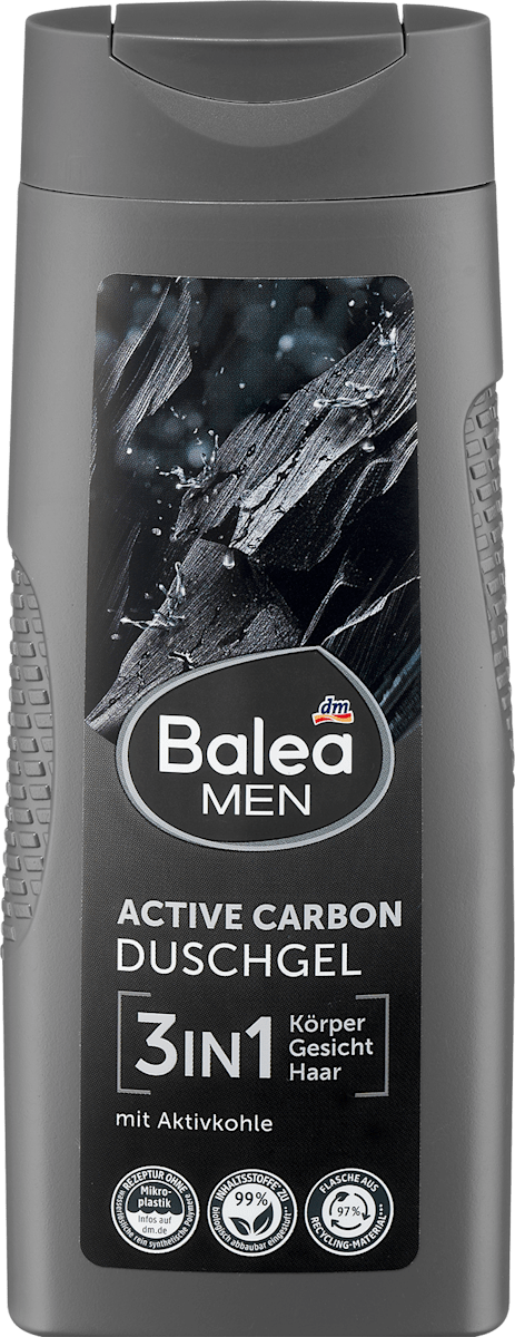 Balea MEN
Gel de duș carbon activ, 300 ml - imagine 2