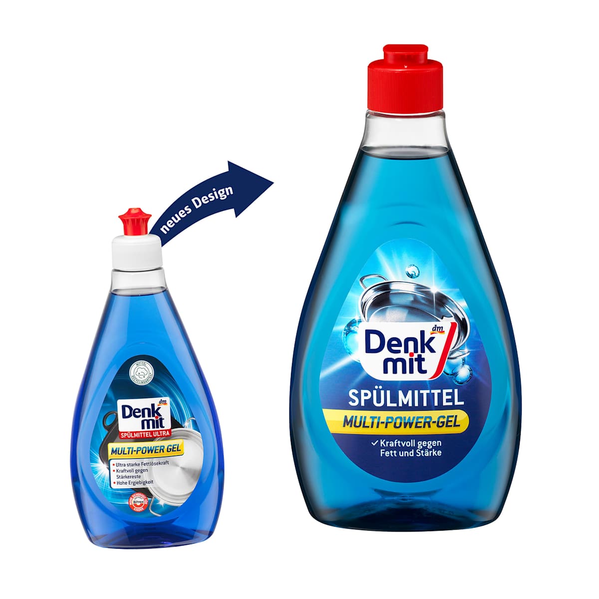 Dishwashing detergent Ultra Multi-Power Gel Denkmit
