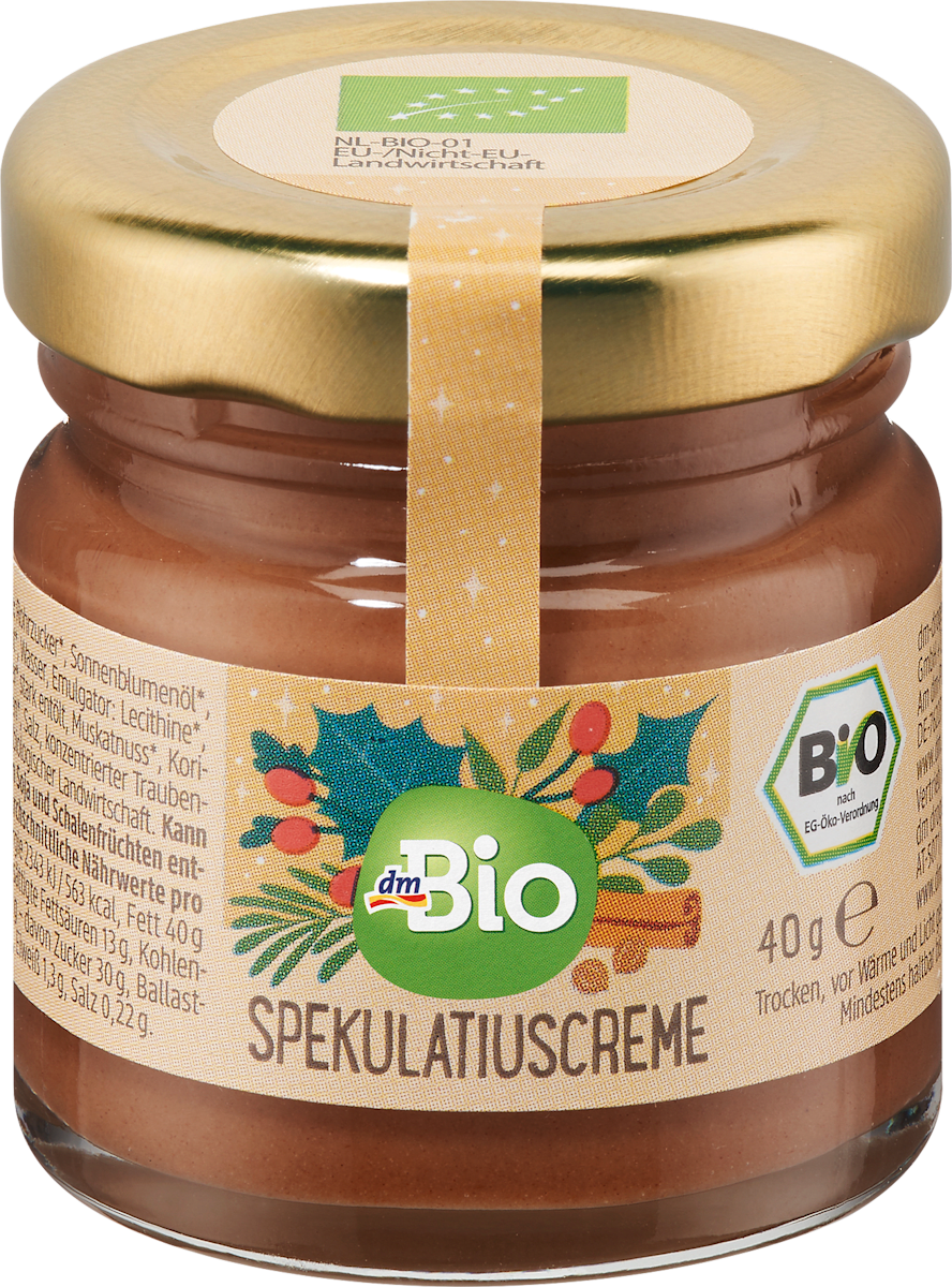 dmBio Brotaufstrich Spekulatiuscreme, 40 g | dm.at