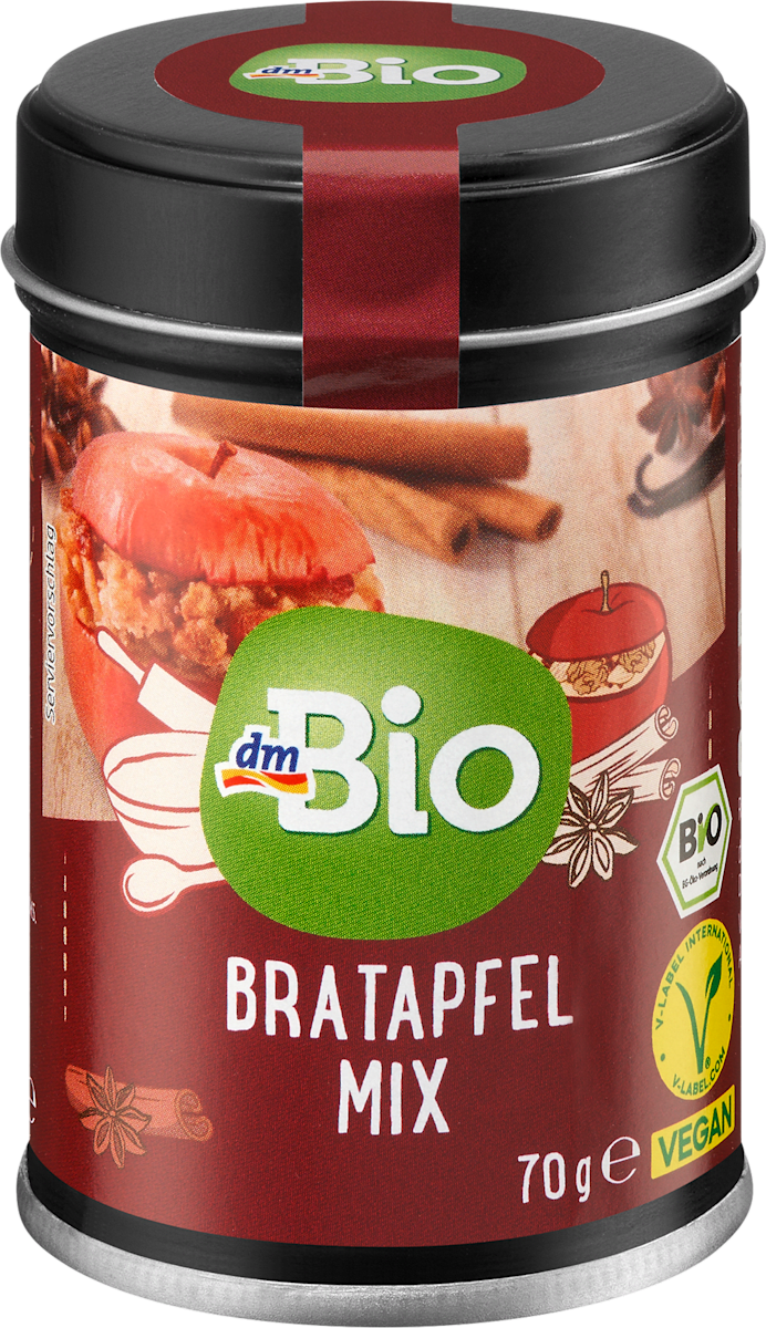 dmBio Gewürzmischung, Bratapfel Mix, vegan, 70 g dauerhaft günstig ...